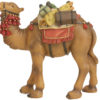 Krippenfigur Kamel mit Gepäck