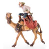 Krippenfigur Kamel mit Reiter