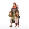 Krippenfigur Bäuerin mit Kind