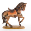 Krippenfigur Pferd mit erhobenem rechtem Bein