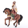 König Melchior mit Pferd