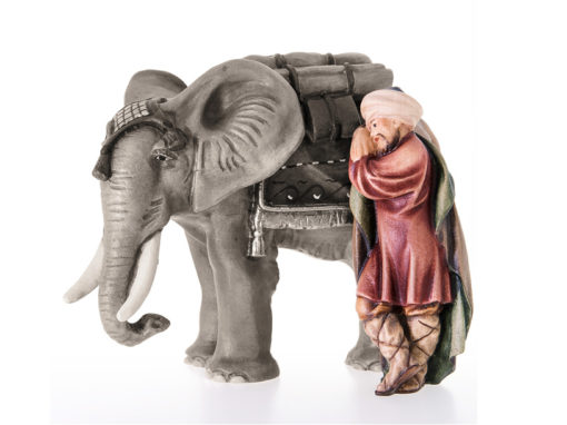Krippenfigur Orientalischer Hirt anlehnend