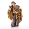 Krippenfigur Heiliger Josef mit Stock