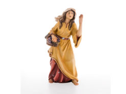 Krippenfigur Nazarener-Krippe "Frau mit Trauben"