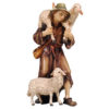 Krippenfigur Kostner-Krippe "Hirt zwei Schafe"