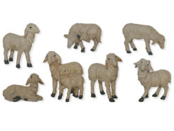 Krippenfigurensatz "Schafe"