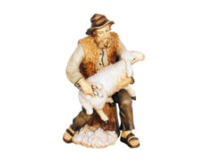 Krippenfigur Kostner-Krippe "Schafscherer"