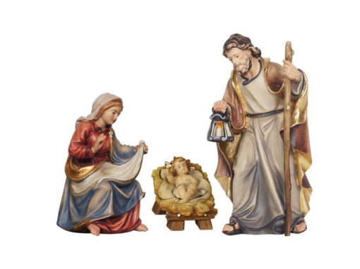 Krippenfigur Mahlknecht Krippe "Heilige Familie Maria sitzend"